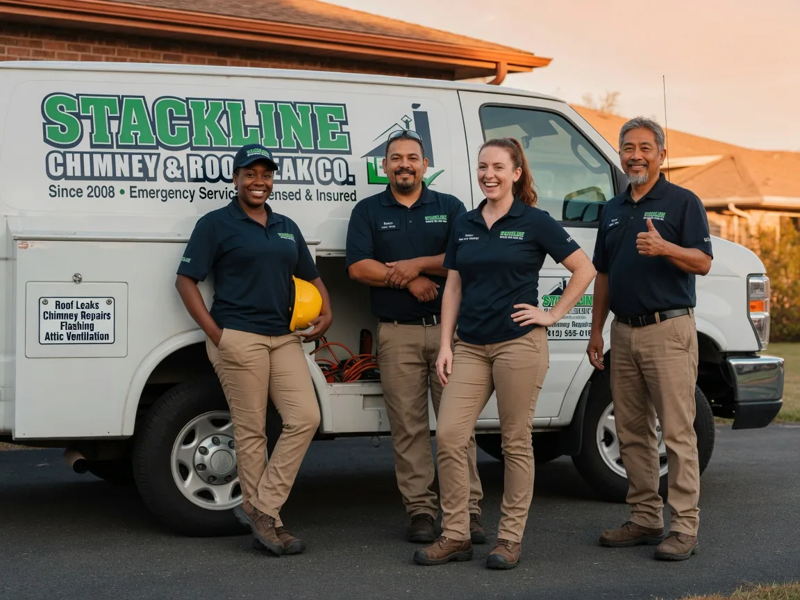 Chimney flashing repair company in Manter, KS
